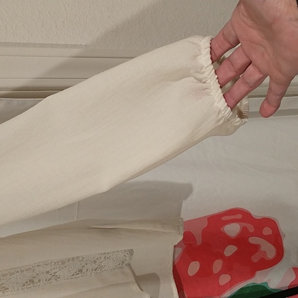 Rewind Cream Lace Detail Blouse - Picture 3 of 9